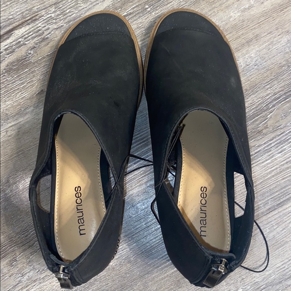 NWT MAURICES Ciara Open Toe Booties 9W - Picture 5 of 9